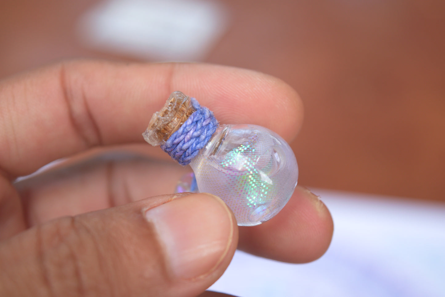 Iridescent Moon Vial