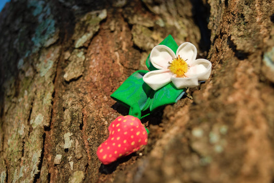 Enchanted Strawberry: Do Not Eat (Strawberry scented hair clip)