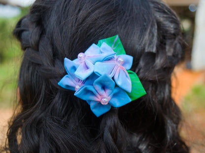 [Pack of 10] Hydrangea Whispers Hairclip