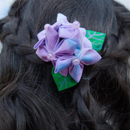[Pack of 10] Hydrangea Whispers Hairclip