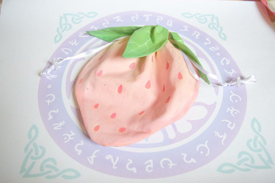 Strawberry Drawstring Bags