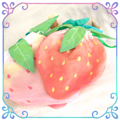 Strawberry Drawstring Bags